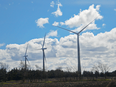 Wind Power Tower - Nees, Denmark