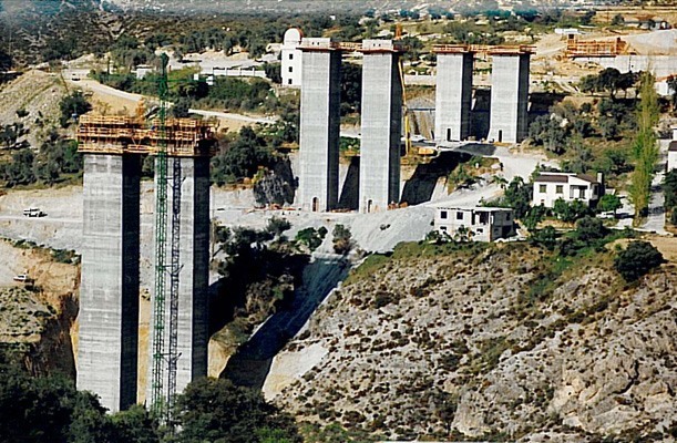 Bridge Pylons - Baza, Spain