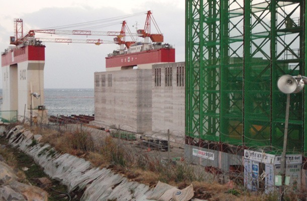 Jeju Naval Base Caisson 2nd Section, Korea