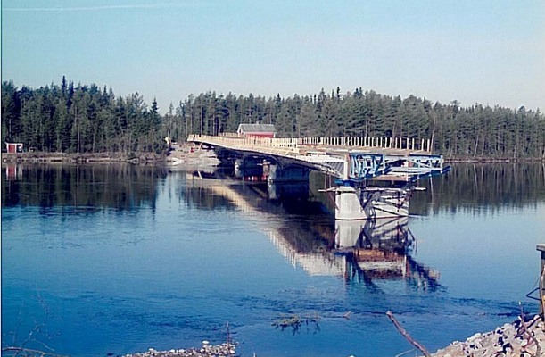 Bridge Launching - Böle, Sweden