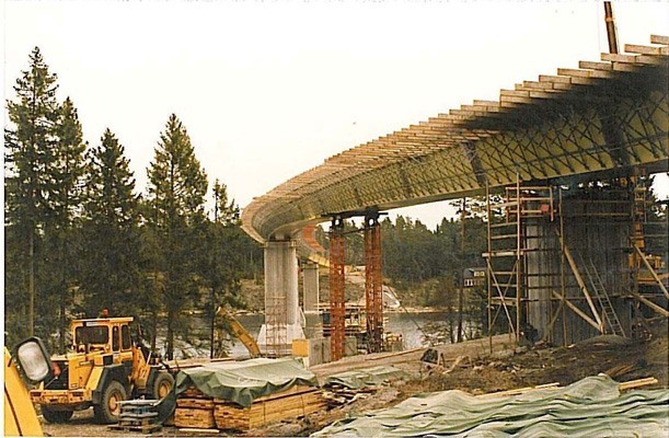 Bridge Launching - Väddöviken, Sweden