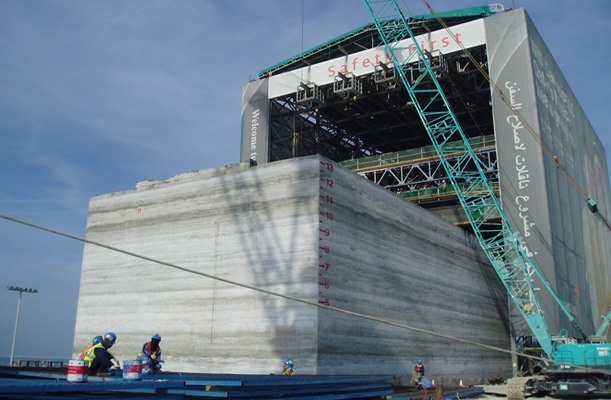 Transfer of Caissons - Doha, Qatar