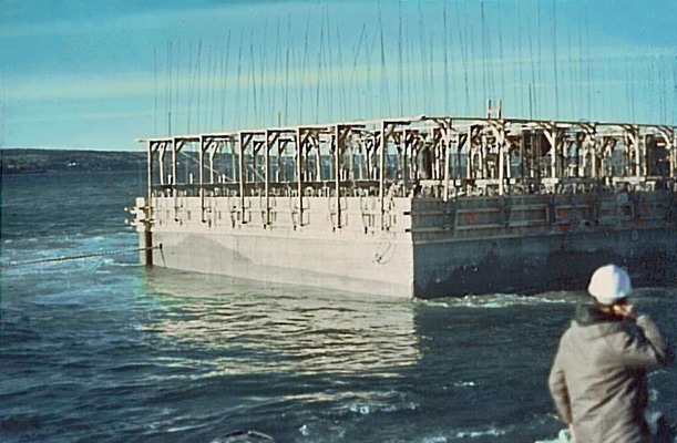 Caissons for Harbour - Halifax, Canada