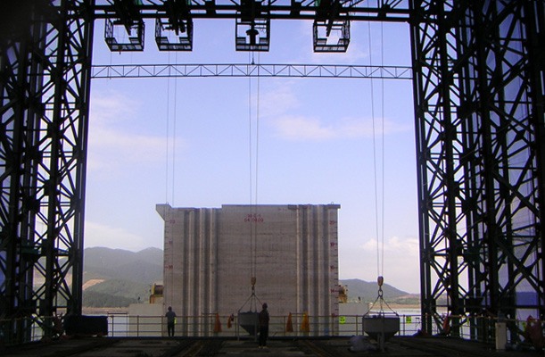 Caissons for container terminal - Kwangyang, Korea