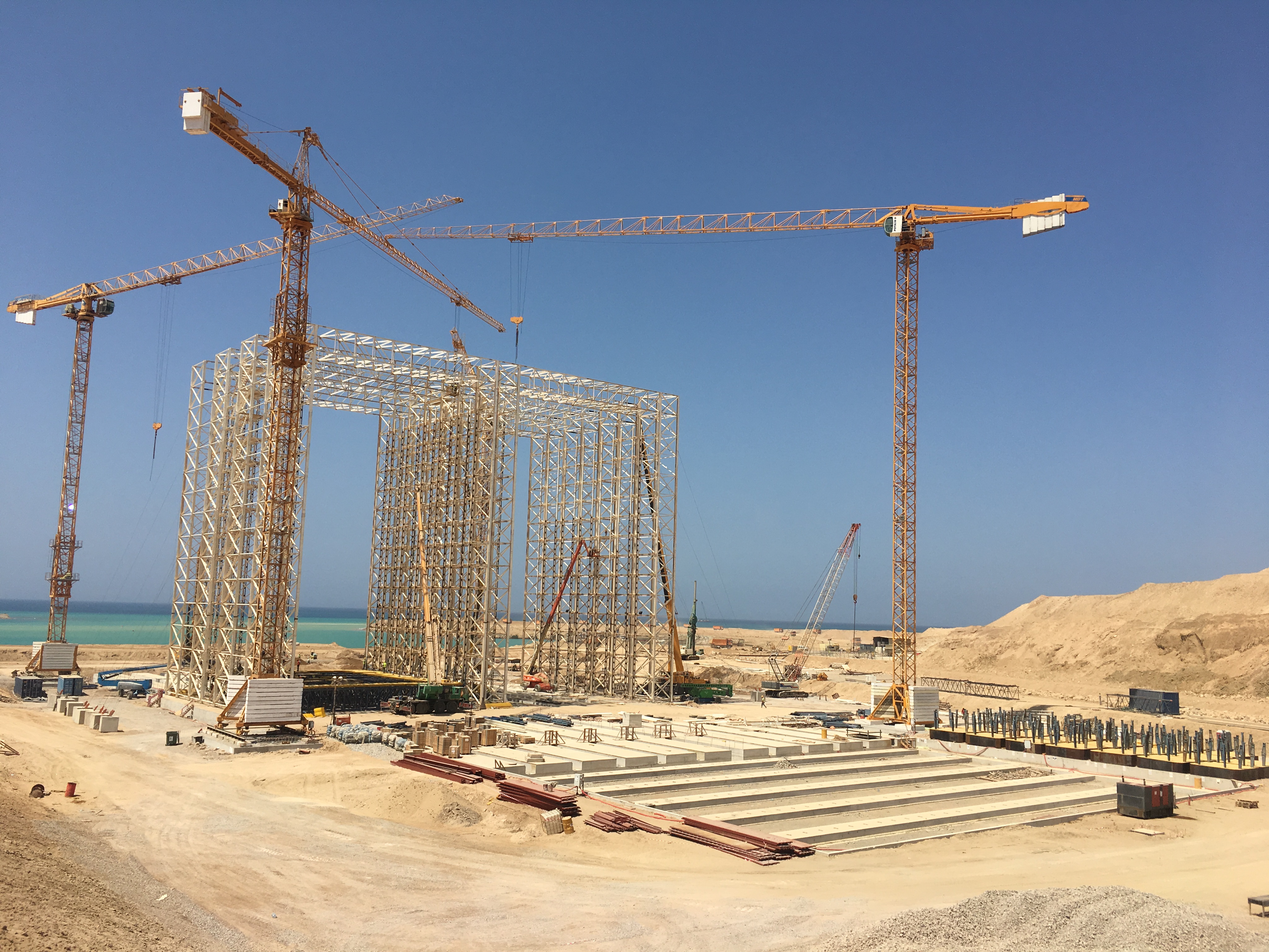 Nador West Med Caisson Project, Morocco