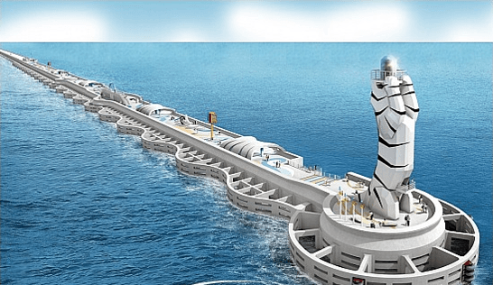 Pohang Young-il Bay South Breakwater, Korea