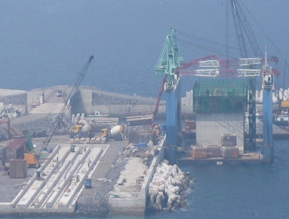 Jeju Harbour, West Breakwater Caissons, Korea