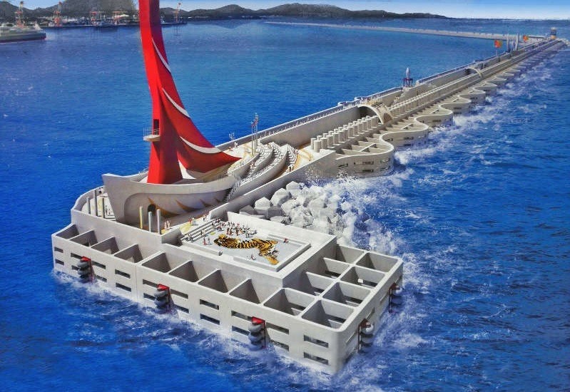 Pohang Young-il Bay Caisson Project, Korea