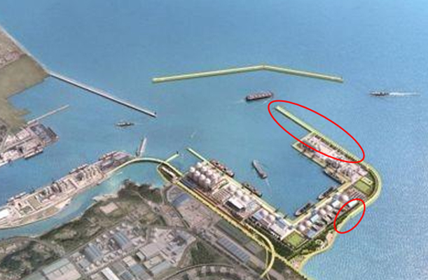 Donghae Breakwater-Wharf Phase 1, Korea