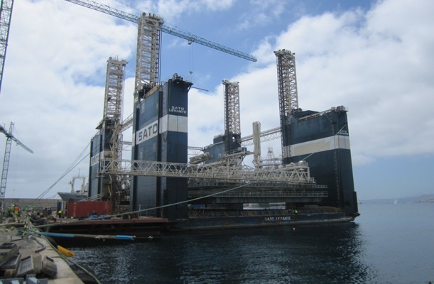 8x 100‐ton jack equipment, Huelva, Spain